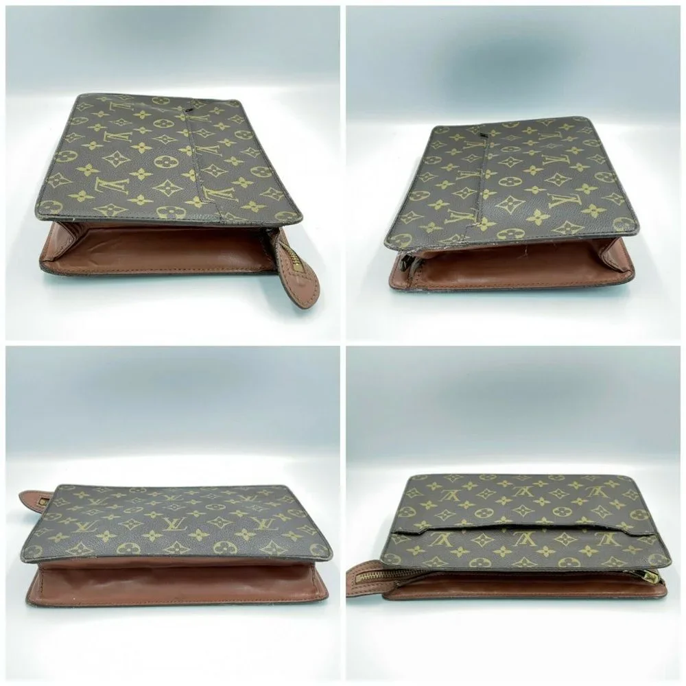 AUTHENTIC Louis Vuitton Monogram Pochette Homme Clutch Bag